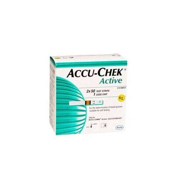 Buy Accu Chek Active 100 Test Strips Online at Best Price in India on